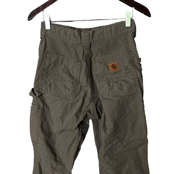 Carhartt B151 Canvas Dungaree Pants 28X32 - Picture 5 of 6